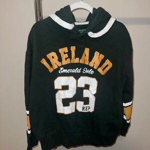 Authentic Green Ireland Hoodie